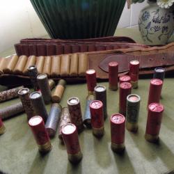 lot de cartouche vintage anciennes en carton pour collectionneur