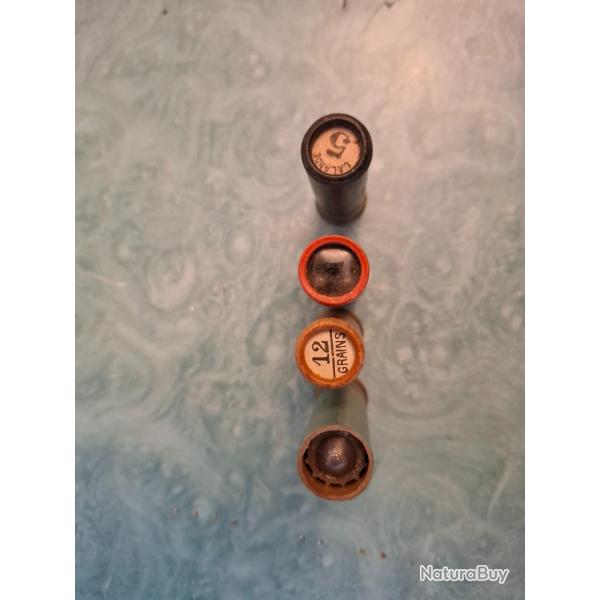 LOT de Cartouches de collection calibre 20