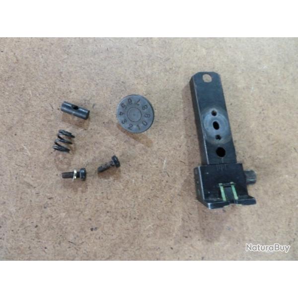 DIANA HAUT DE HAUSSE ACIER, MIRE FLUO ... MAIS SOCLE HS