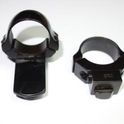 Montage &agrave; pivot avant et arri&egrave;re type EAW pour lunette diam&egrave;tre 26 mm