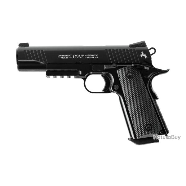 PIST COLT M45 A1 CQBP CO2 CAL BB/4.5 BLACK