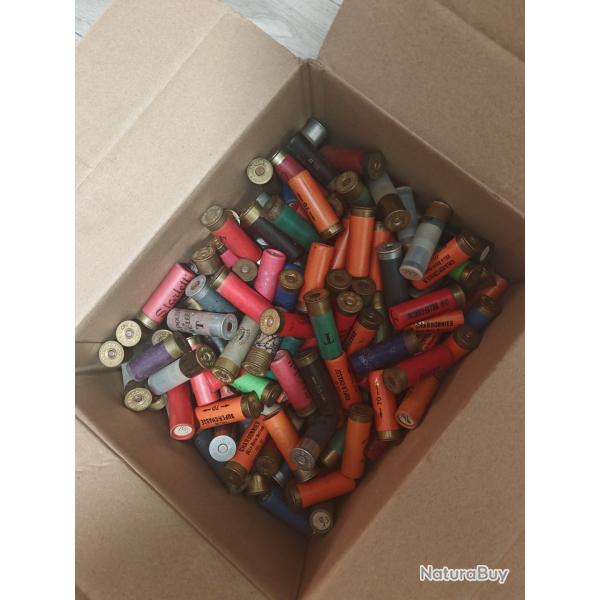 1� sans prix r�serve Lot 9.5kg de cartouche cal 12