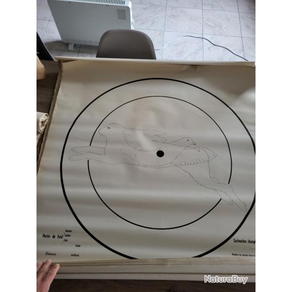 Lot 25 cibles essais 90x90