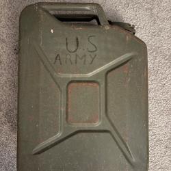 Bidon militaire fran&ccedil;ais ancien ABM Paris Seconde Guerre mondiale