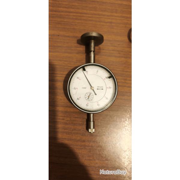 Outil de mesure bourrelet, concentricit�, enfoncement ogive