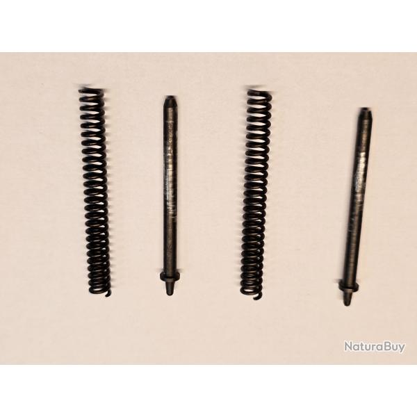 Lot de 2 ressorts et 2 t�tes de ressort BROWNING superpos� cal. 12/70