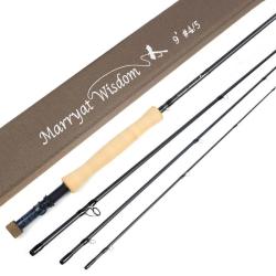 Canne &agrave; mouche MARRYAT WISDOM 9' soie 4/5