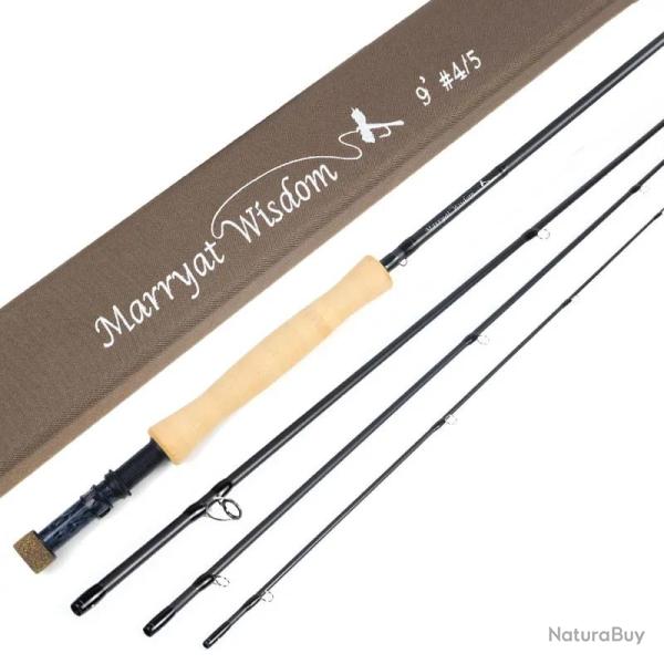 Canne � mouche MARRYAT WISDOM 9' soie 4/5