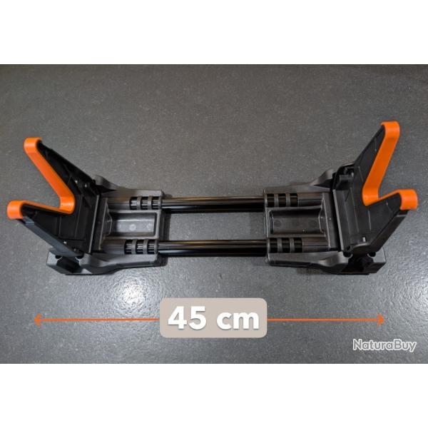 CHEVALET DE TIR OU D'ENTRETIEN POUR FUSIL, CARABINE OU ARMES DE POING CANON LONG