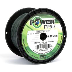 Tresse Power Pro Verte - Bobine 1370m 23/100