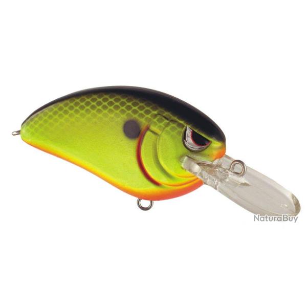 Poisson Nageur Spro Little John MD 50 Chartreuse Black Back