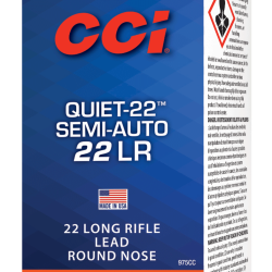 Balles CCI Calibre 22LR Quiet-22 Semi Auto 45 grains