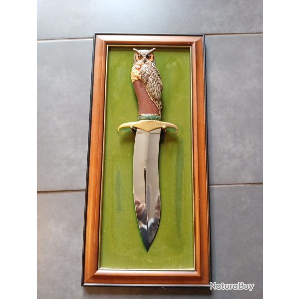 Couteau de collection t�te de chouette