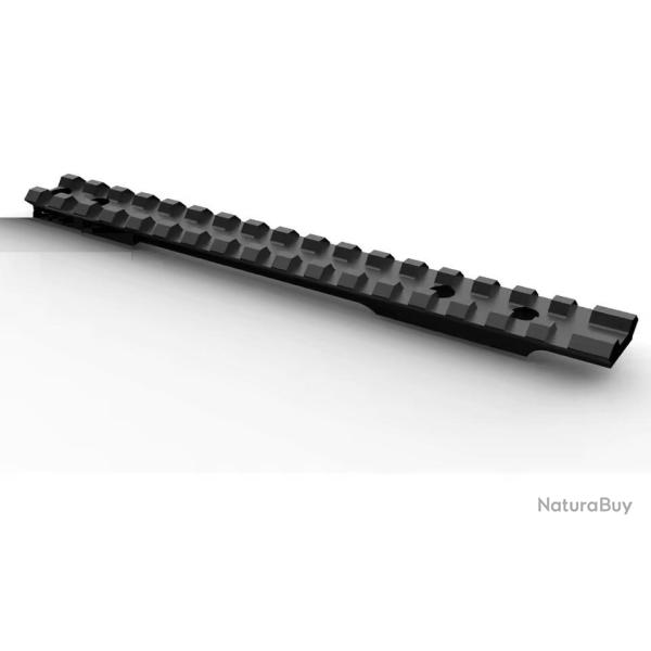 Embase rail picatinny pour Carabine Remignton 700 Longue Action (0 MOA)
