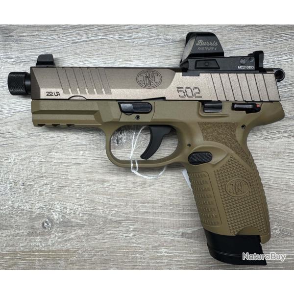 FN 502 FDE + Burris