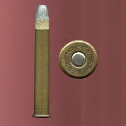 .40-70 Sharps Straight - RARE calibre US - marquage : WRACo 40-70 S.S. - &eacute;tui 63.7 mm