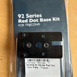 plaque optique beretta 92