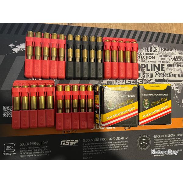 ENCHERES 1� - 30 MUNITIONS 7X57R - HIRTENBERGER / GECO / RWS