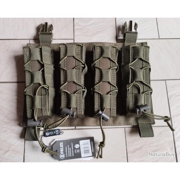 Porte chargeurs pour gilet type MP5/SMG