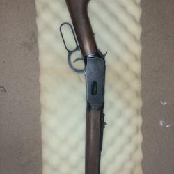 Fusil canon sci&eacute; type winchester 1892 calibre 4.5 mm co2