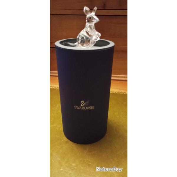 Kangourou et son petit en cristal Swarovski