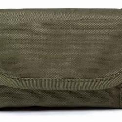 Pochette cartouchi&egrave;re tactique molle - Vert - 10 cartouches