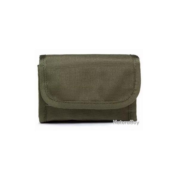 Pochette cartouchi�re tactique molle - Vert - 10 cartouches