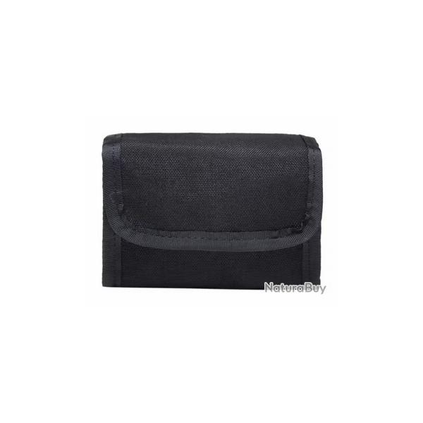 Pochette cartouchi�re tactique molle - Noir - 10 cartouches