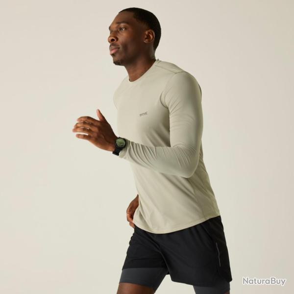 Tee Shirt Randonn�e Manches Longues Homme Regatta "Mindo Anti-Insect L/S Tee" L Beige