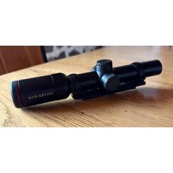 Lunette Kite optic K6i 1-6x24 + montage dentler browning