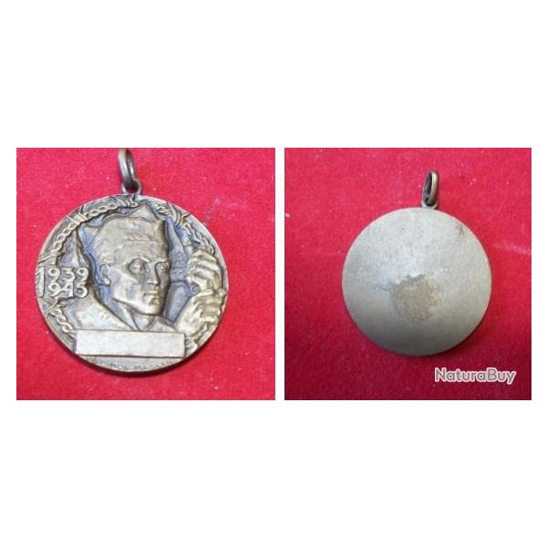 FRANCE - MEDAILLE COMMEMORATIVE PRISONNIER DEPORT� 1939 - 1945