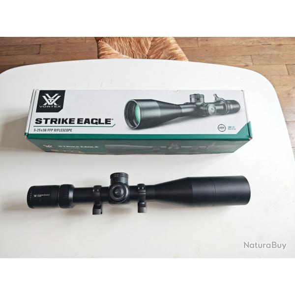 Vortex Strikeagle 5-25x56 avec colliers acier