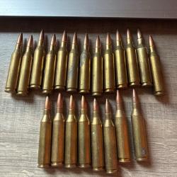 LOT DE 21 BALLES DE 243 WINCHESTER