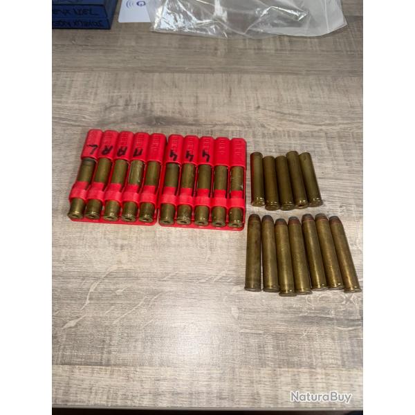 LOT BALLES PLUS DOUILLES 444 MARLIN