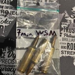 ENCHERES 1� - 3 MUNITIONS 7MM WSM WINCHESTER