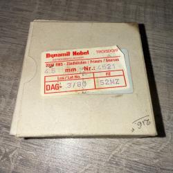 lot de 250 amorces BERDAN 4.5 mm small pistol