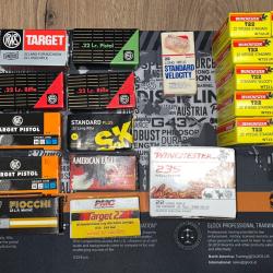 ENCHERES 1� - LOT DE 1702 MUNITIONS 22LR