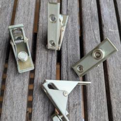 Pince pour fil de masse Radio MCR1 Biscuit SOE R&eacute;sistance Repro