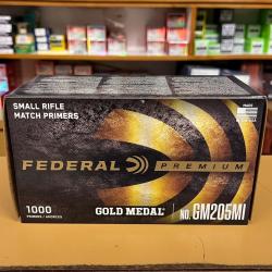AMORCE FEDERAL SMALL RIFLE MATCH 205MI X100
