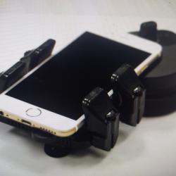 Kite optics adaptateur pour smartphone novagrade double pince