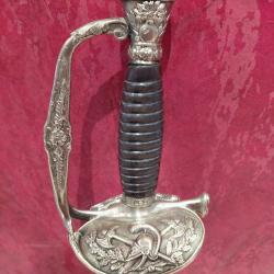 &Eacute;p&eacute;e officier sapeur pompier Restauration 1831