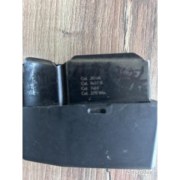 chargeur merkel helix 4/5 compatible 270 / 30-06 / 7.64 / 8x57is