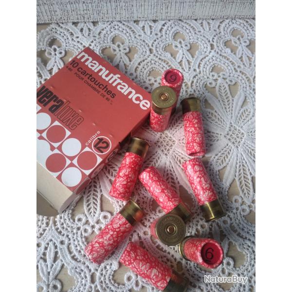 10   CARTOUCHES DE COLLECTION MANUFRANCE.Cal 12.NEUVES