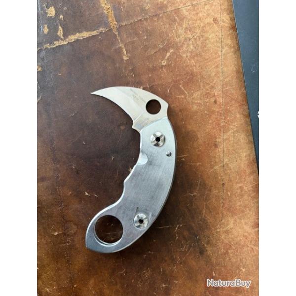 Spyderco karambit Warren Thomas collector