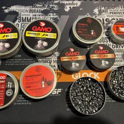 ENCHERES 1� - LOT ENVIRON 4000 PLOMBS 4.5MM