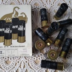 10   CARTOUCHES DE COLLECTION ARMUN&Iuml;TS cal 12 DANS LEUR BOITE D'ORIGINE