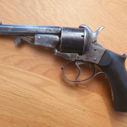 REVOLVER JAVELLE MOD&Egrave;LE 1861, CALIBRE 9MM &Agrave; BROCHE.