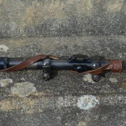 Lunette Diskop 3x (n&deg;: 0118)  avec sa protection cuir