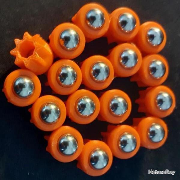 Slugs HDR50/TR50 T4E Umarex et Snowpeak CP300. "Percutor" X50  Energie cin�tique (en J) � 19 joules.