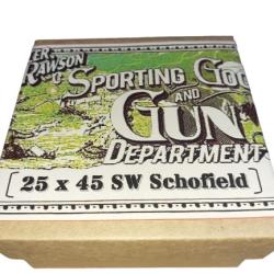 45 SW Schofield: Reproduction boite cartouches (vide) WR 14585399